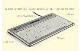 Clavier compact filaire