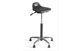 Tabouret avec assise inclinable