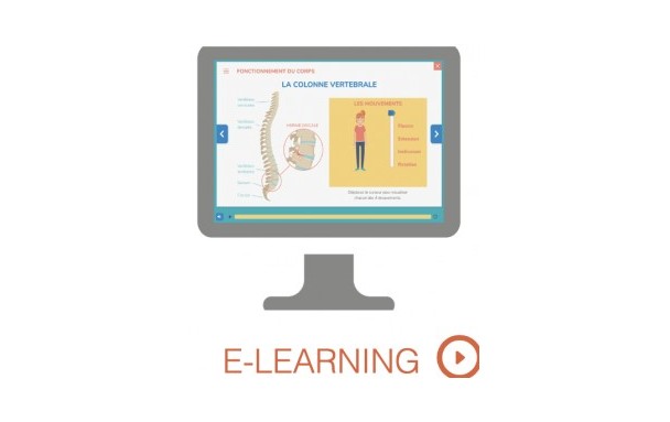 E-learning gestes et postures personnels d'entretien